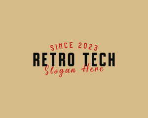 Classic Retro Business logo design