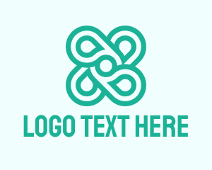 Partnership - Modern Abstract Shape logo design