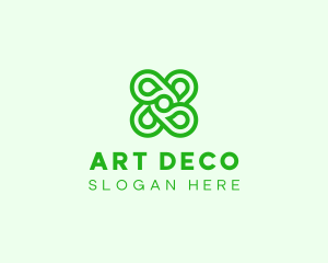 Deco - Modern Abstract Shape logo design