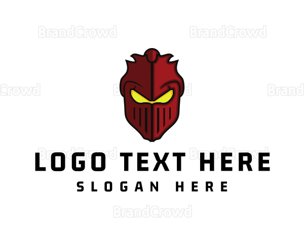 Gaming Villain Warrior Logo