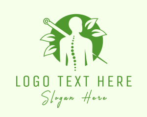 Treatment - Traditional Acupuncture Therapy logo design