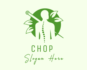 Health - Traditional Acupuncture Therapy logo design