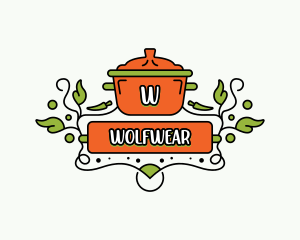 Cooking Pot Restaurant Logo