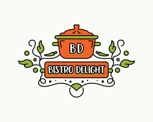 Cooking Pot Restaurant logo design