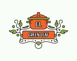 Cooking Pot Restaurant logo design