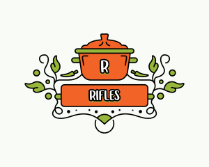 Cooking Pot Restaurant logo design