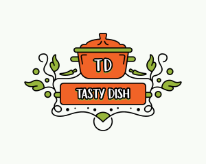 Cooking Pot Restaurant logo design