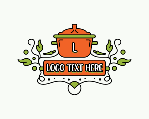 Cooking Pot Restaurant Logo