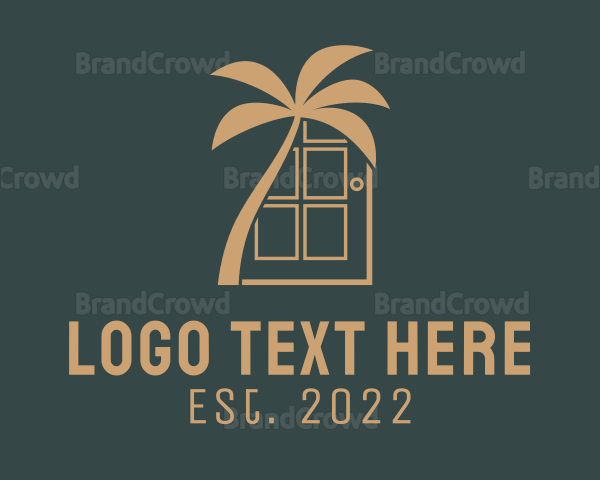 Palm Tree Door Logo