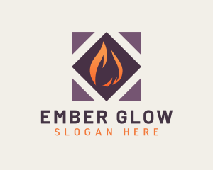 Ember - Heat Fire Energy logo design