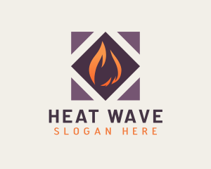 Heat - Heat Fire Energy logo design