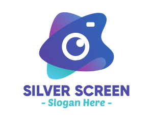Mobile Application - Modern Lens Camera logo design