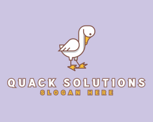 Duck - Duck Bird Farm logo design