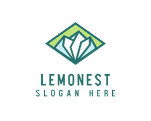 Vacation - Diamond Green Mountain logo design