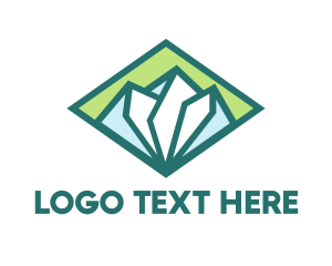 Mother Nature - Diamond Green Mountain logo design