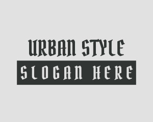 Urban - Medieval Urban Brand logo design