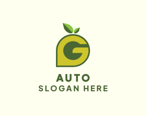 Vegetable - Organic Garden Letter G logo design