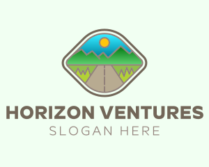 Horizon - National Park Road Trip logo design