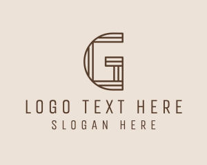 Cabinet Maker - Enterprise Firm Letter G logo design