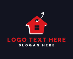 House - House Sale Tag logo design