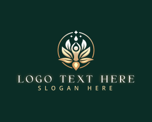 Therapeutic - Lotus Holistic Zen Yoga logo design