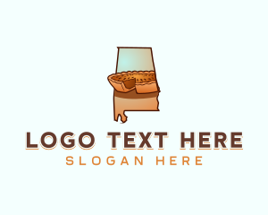 Restaurants - Alabama Pecan Pie logo design