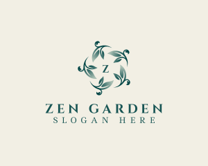 Elegant Leaf Planting logo design