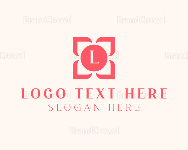 Floral Beauty Cosmetics Logo