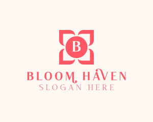 Floral Beauty Cosmetics  logo design