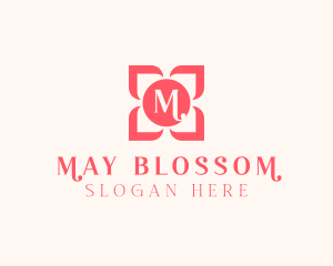 Floral Beauty Cosmetics  logo design