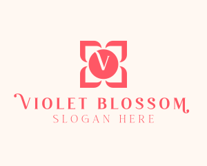 Floral Beauty Cosmetics  logo design