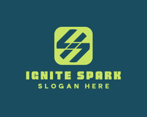 Eco Energy Spark logo design