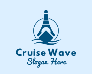 Cruiser - Sea Lighthouse Ship logo design