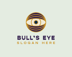 Creative Eye Globe logo design