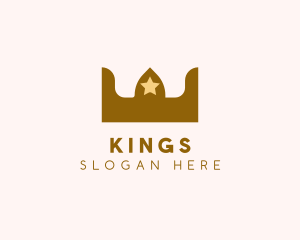 Modern Royal Crown  logo design