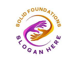 Hand Support Charity Logo
