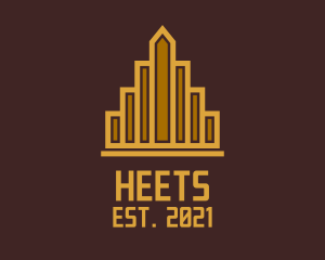 Golden - Gold Tower Establishment logo design