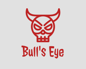 Red Bull Mask logo design