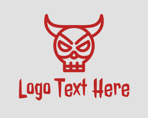 Thief - Red Bull Mask logo design