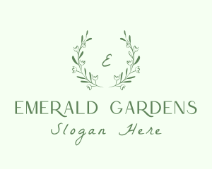 Floral Vine Decoration logo design