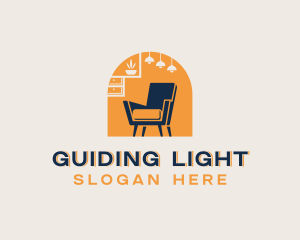 Furniture Chair Decor logo design