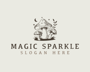 Magic Mushroom Stars logo design