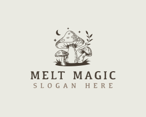 Magic Mushroom Stars logo design