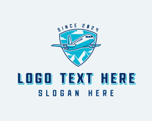 Shipping - Logistics Plane Airline logo design