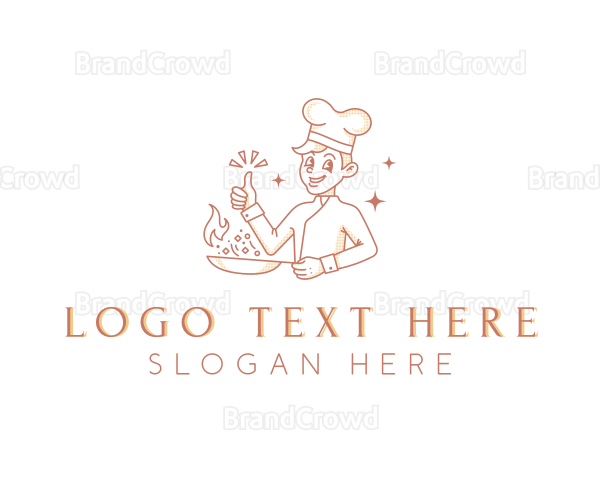 Cooking Chef Restaurant Logo