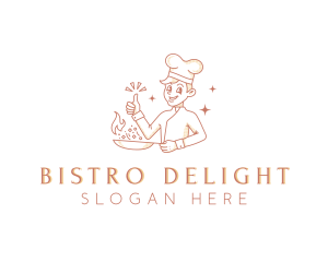 Cooking Chef Restaurant logo design