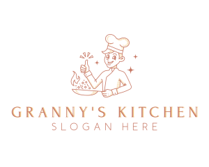 Cooking Chef Restaurant logo design