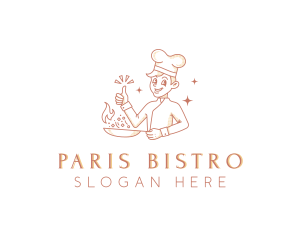 Cooking Chef Restaurant logo design