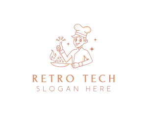 Cooking Chef Restaurant logo design