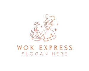 Cooking Chef Restaurant logo design